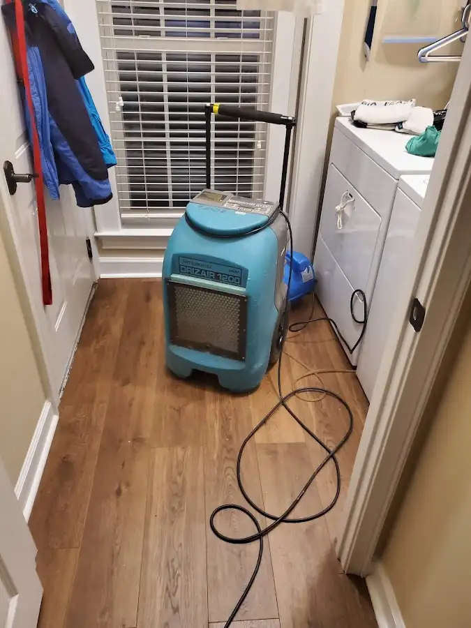 Commercial dehumidifier deployed for Flood Damage Cleanup in Willmar