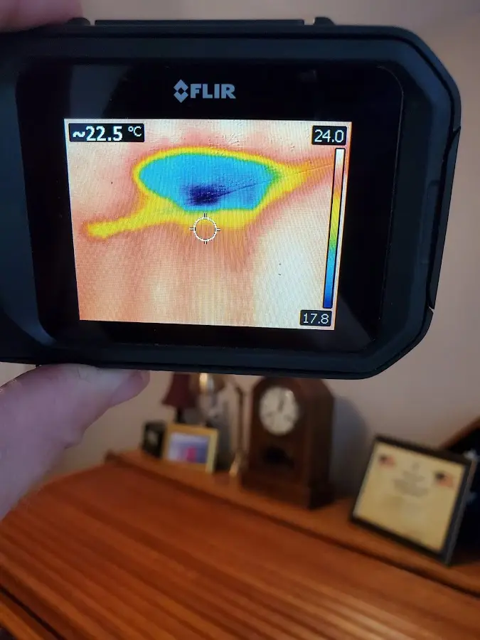 Thermal imaging inspection for water damage in Willmar