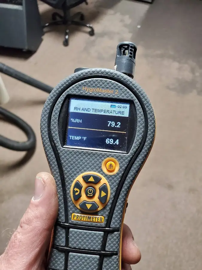 Moisture meter humidity assessment for Fire & Smoke Damage Restoration in Willmar